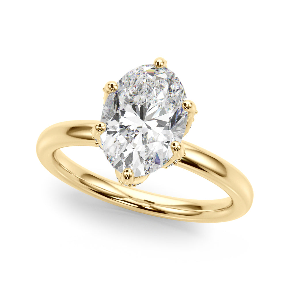 Oval Diamond Engagement Ring · 1.14 ct tw