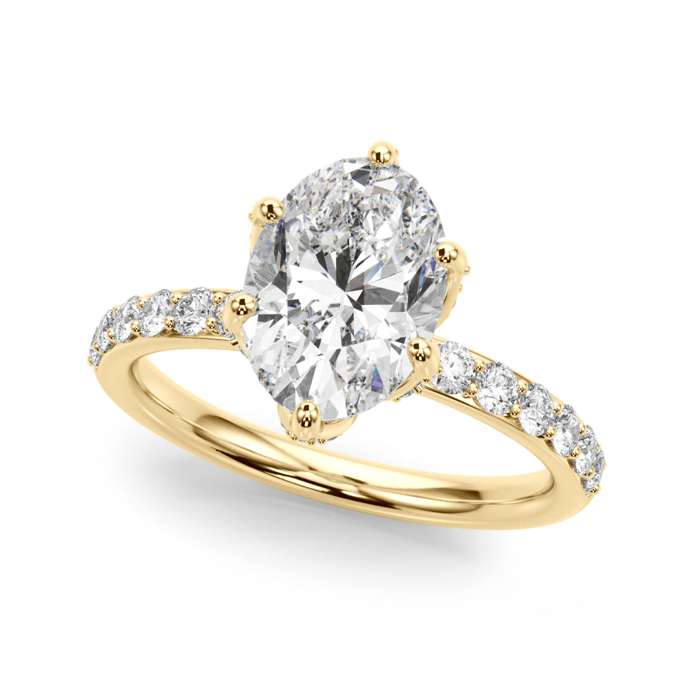 Oval Diamond Engagement Ring · 2.60 ct tw