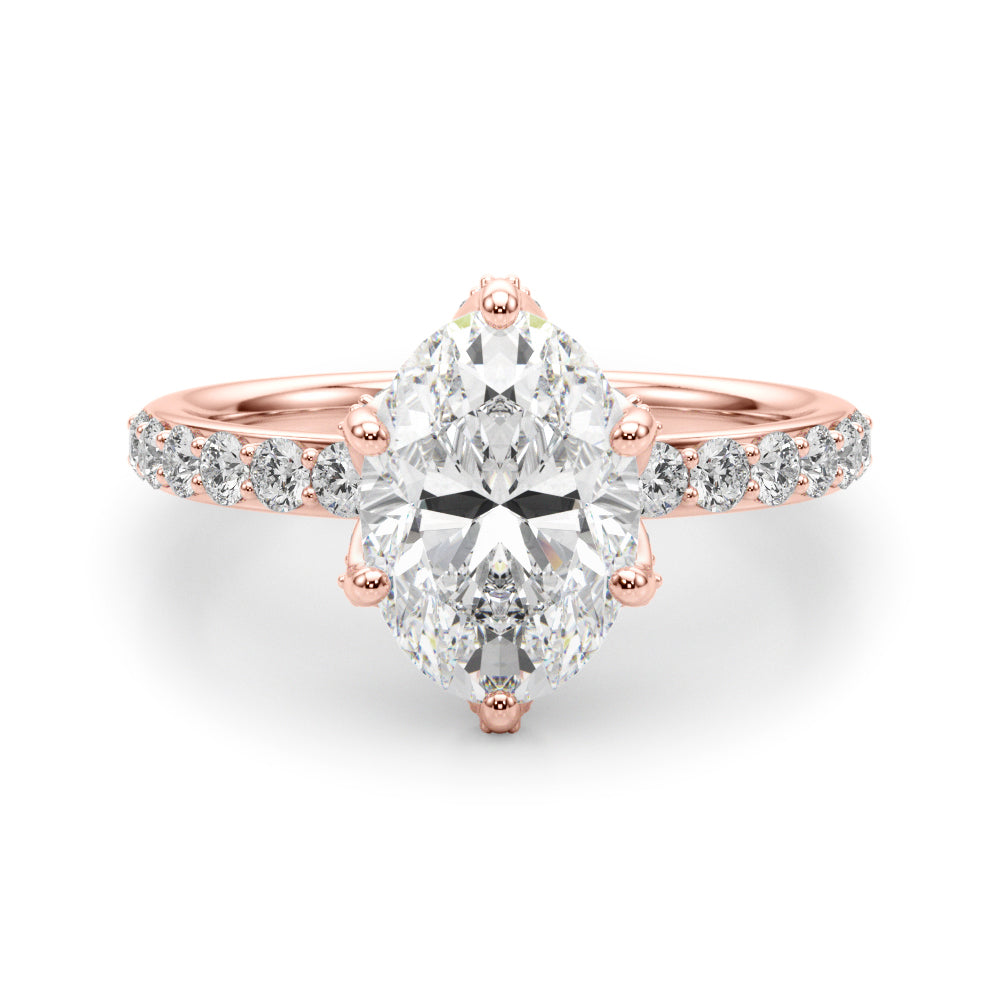 Oval Diamond Engagement Ring · 2.60 ct tw