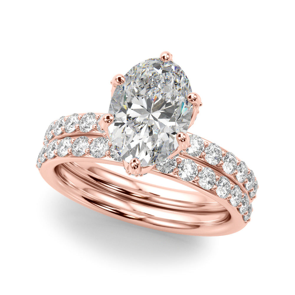 Oval Diamond Engagement Ring · 0.64 ct tw