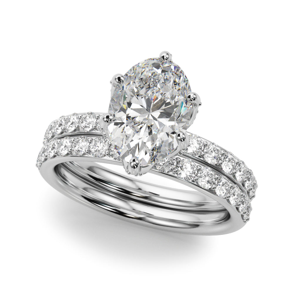 Oval Diamond Engagement Ring · 0.80 ct tw
