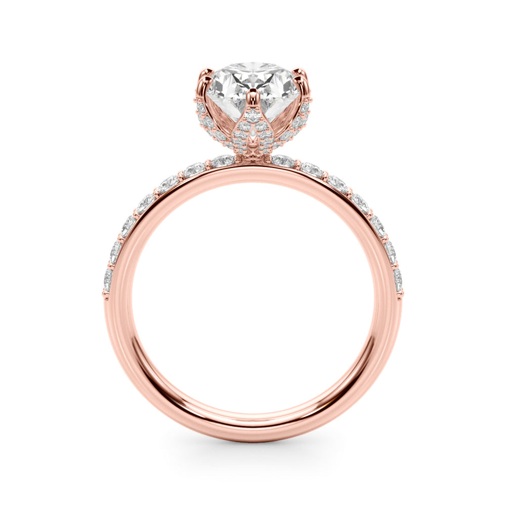 Oval Diamond Engagement Ring · 0.64 ct tw