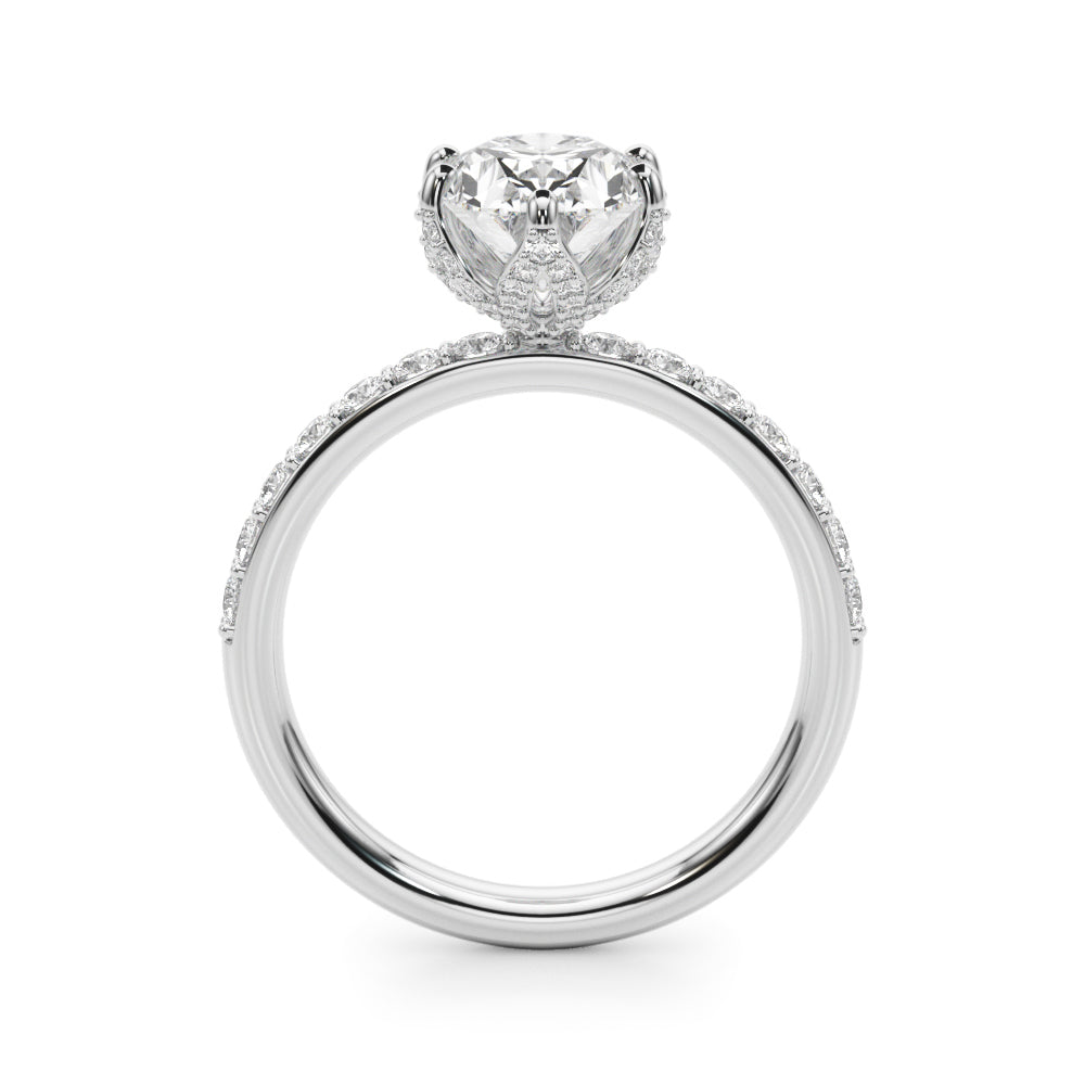 Oval Diamond Engagement Ring · 1.56 ct tw
