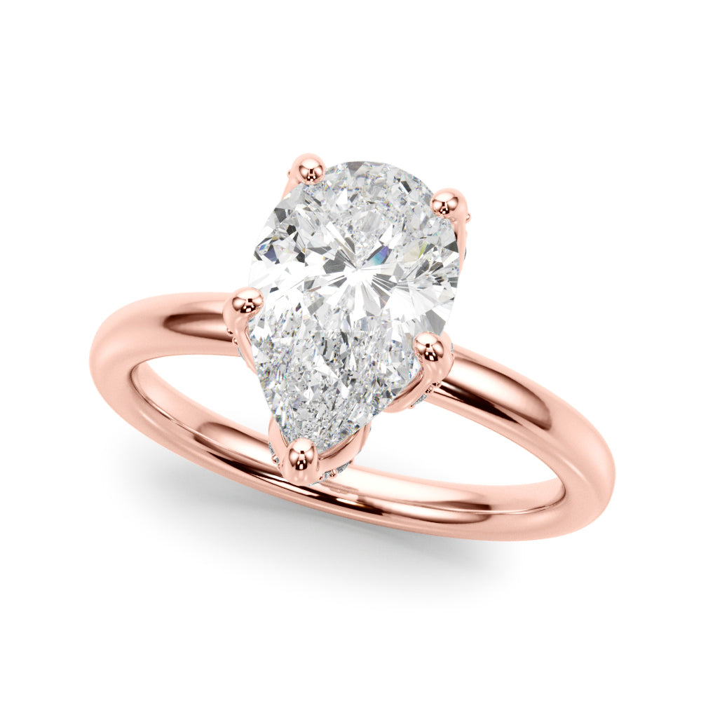 Pear Diamond Engagement Ring · 0.21 ct tw