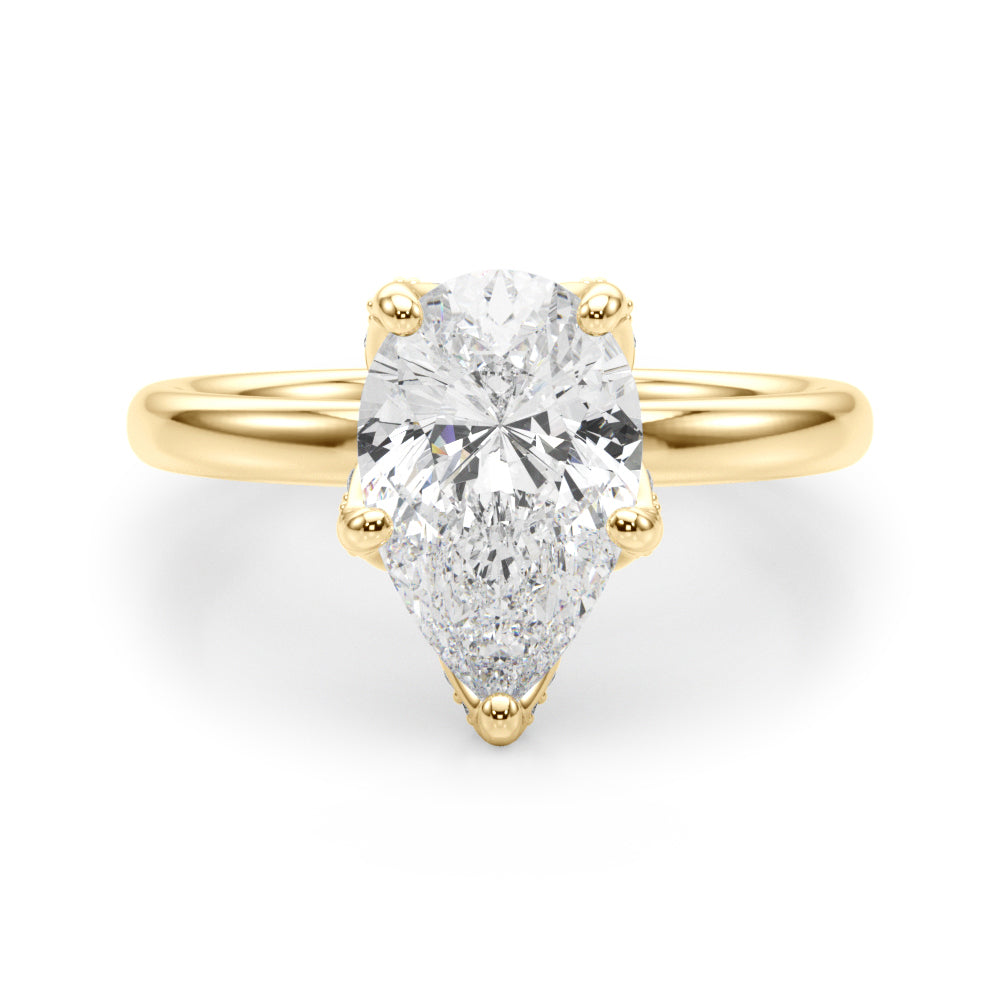 Pear Diamond Engagement Ring · 0.21 ct tw