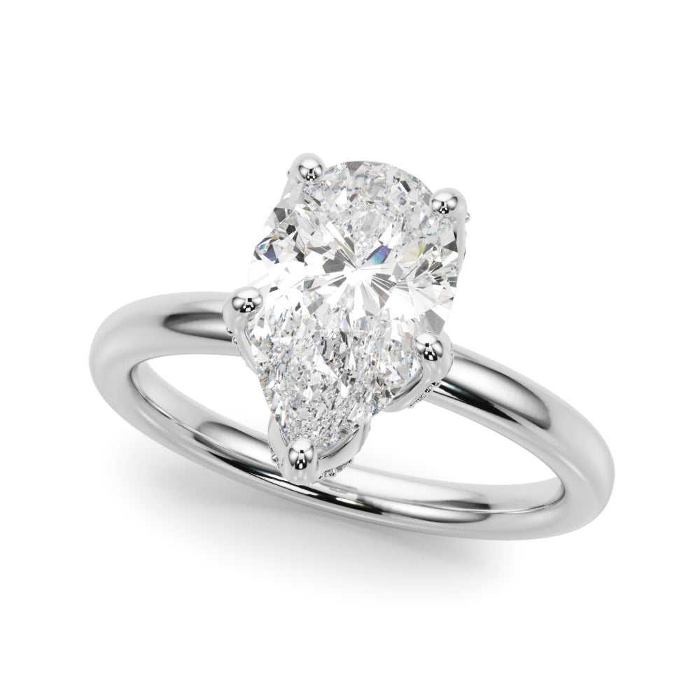 Pear Diamond Engagement Ring · 0.21 ct tw