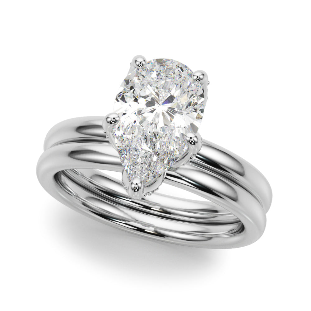Pear Diamond Engagement Ring · 0.23 ct tw