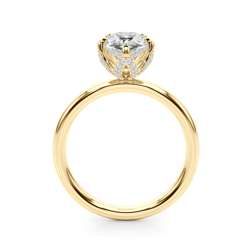 Pear Diamond Engagement Ring · 0.21 ct tw