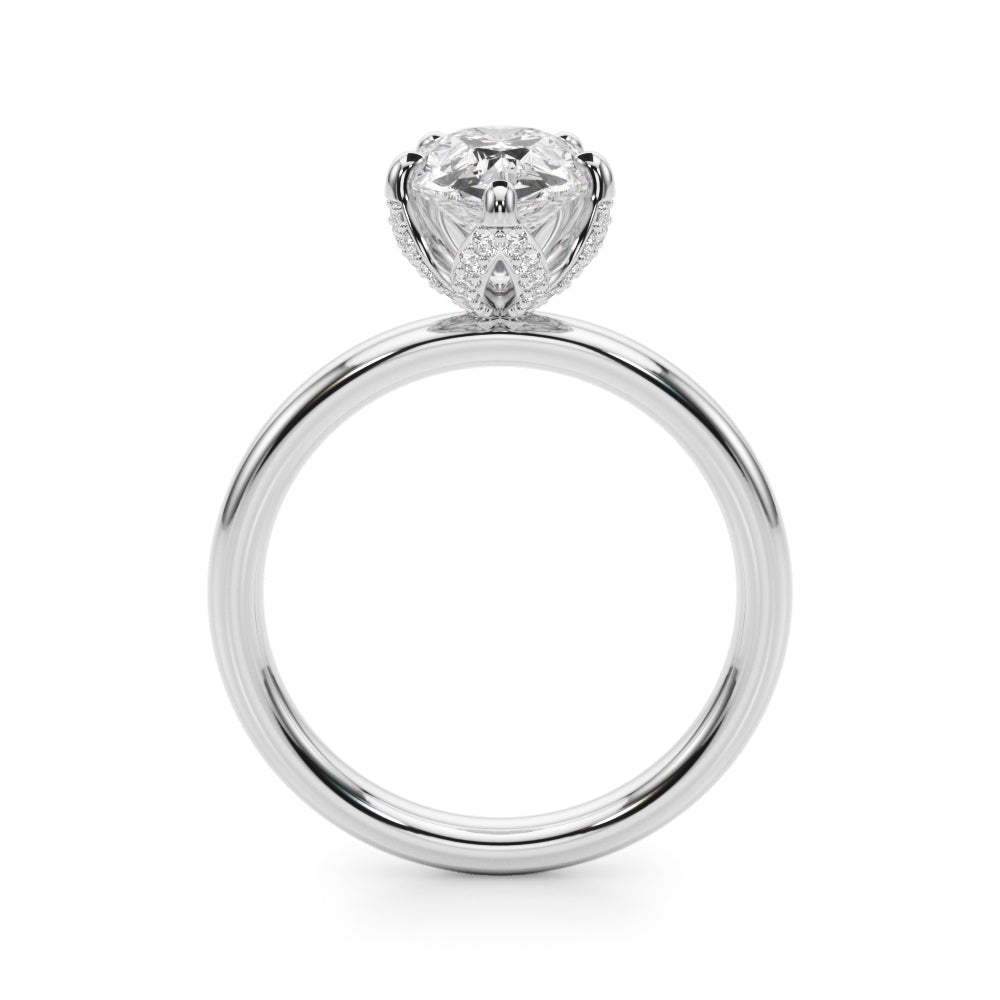 Pear Diamond Engagement Ring · 0.21 ct tw