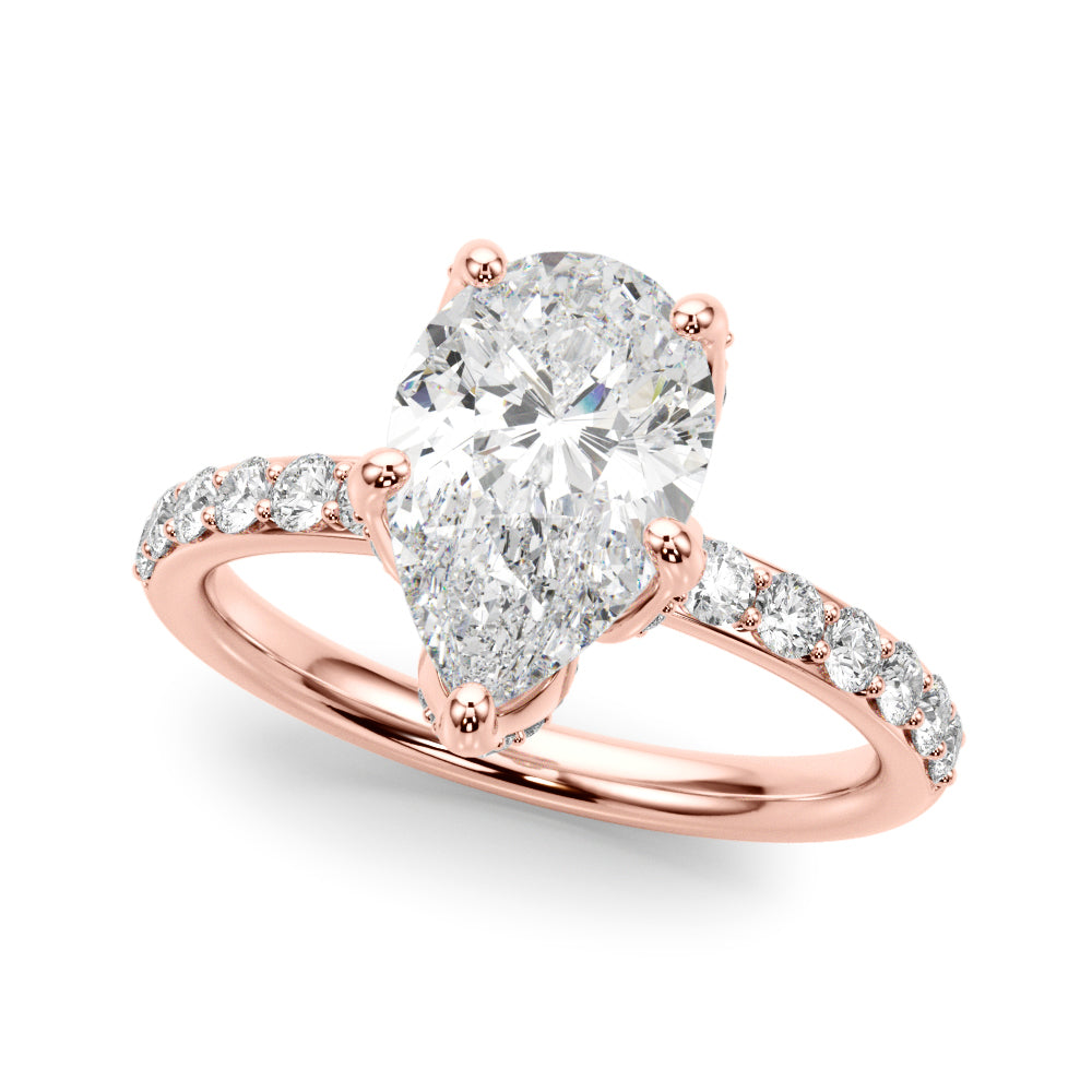 Pear Diamond Engagement Ring · 0.63 ct tw