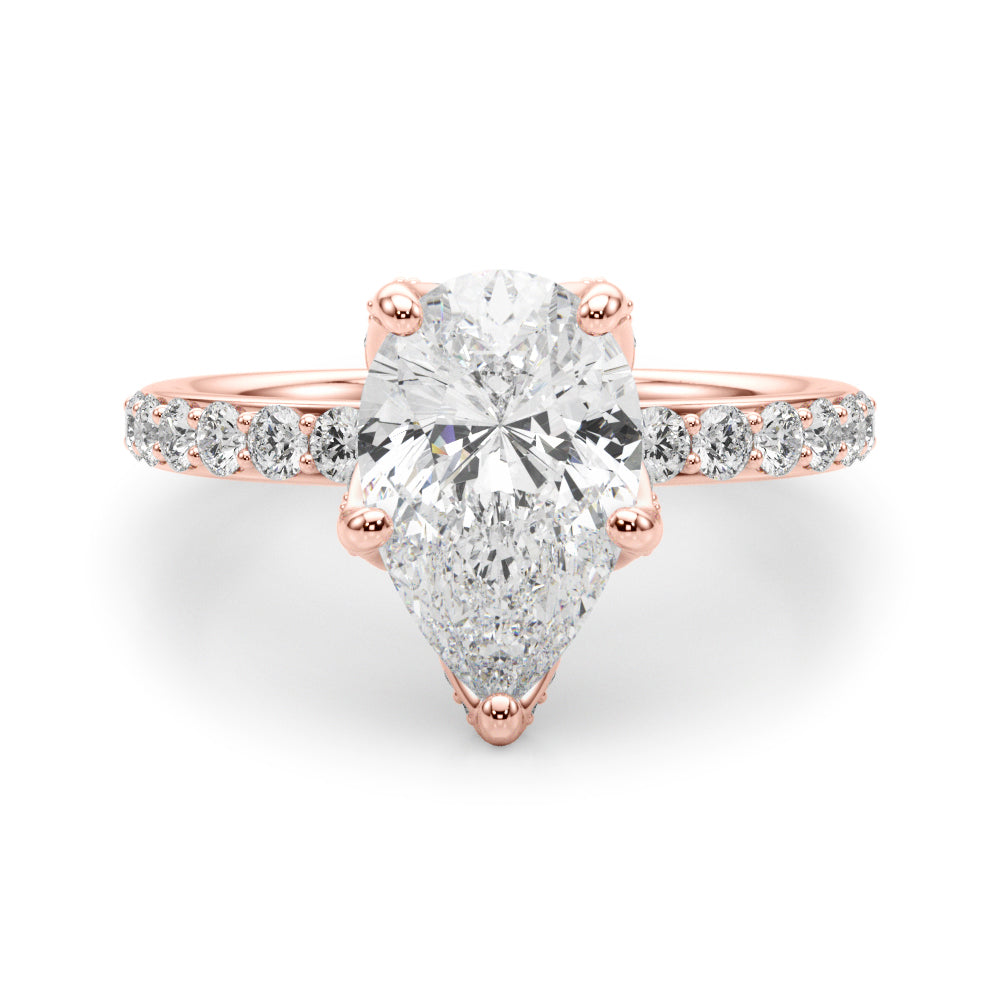 Pear Diamond Engagement Ring · 0.63 ct tw