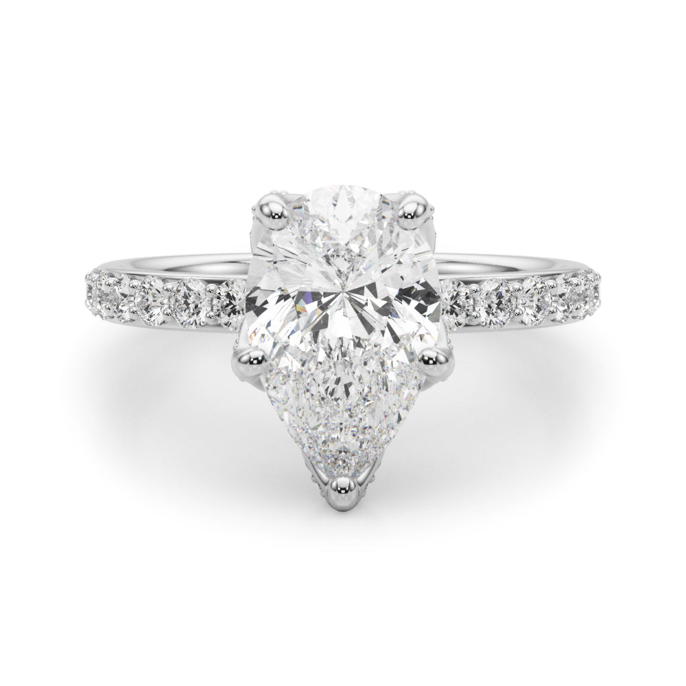 Pear Diamond Engagement Ring · 0.58 ct tw