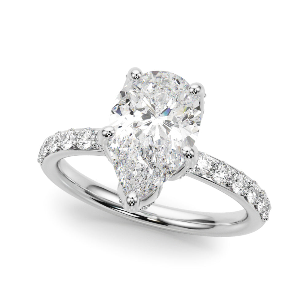 Pear Diamond Engagement Ring · 0.63 ct tw
