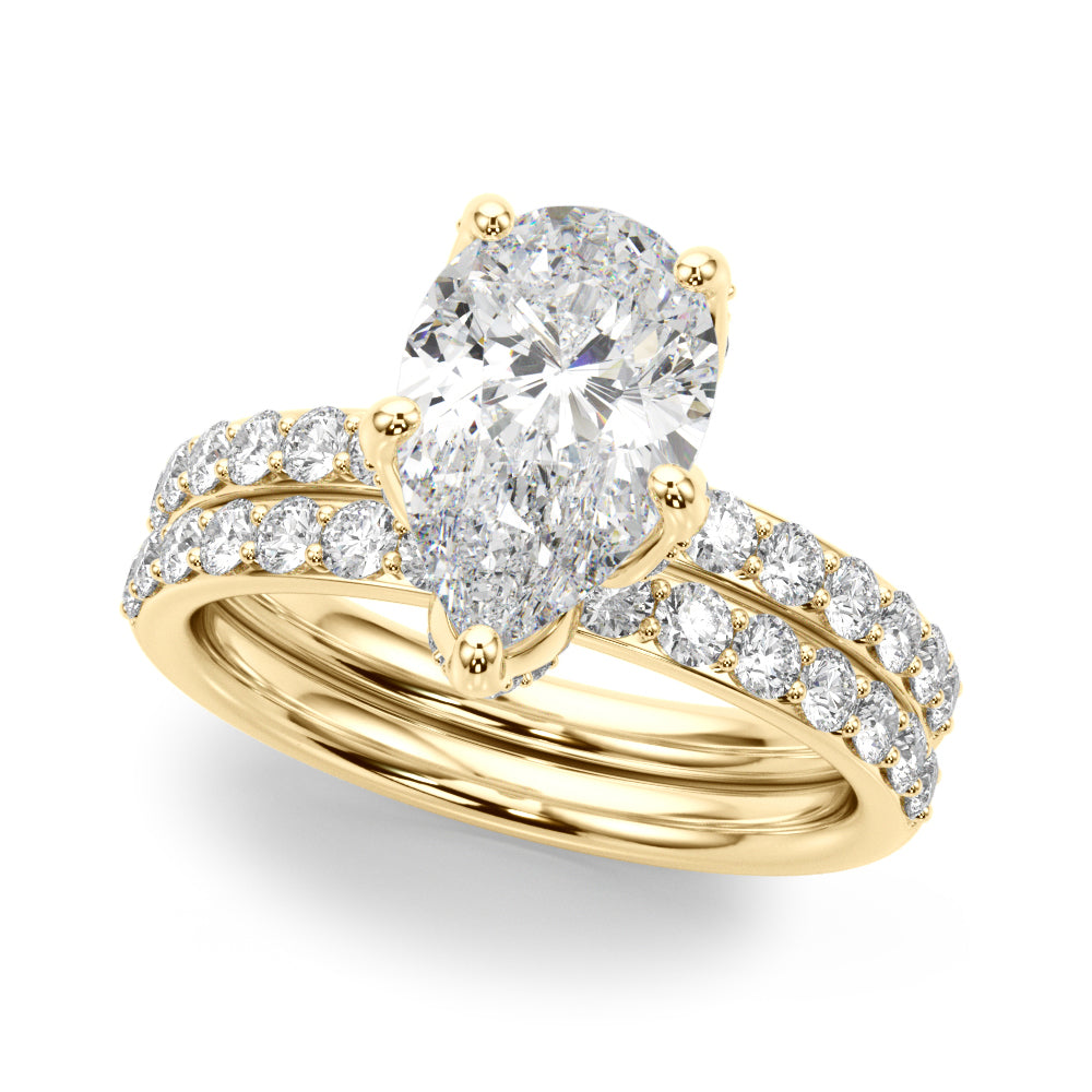 Pear Diamond Engagement Ring · 0.63 ct tw