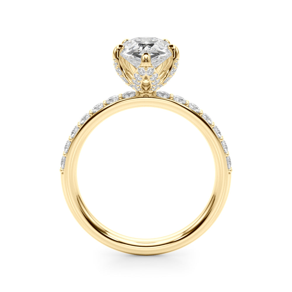 Pear Diamond Engagement Ring · 0.54 ct tw