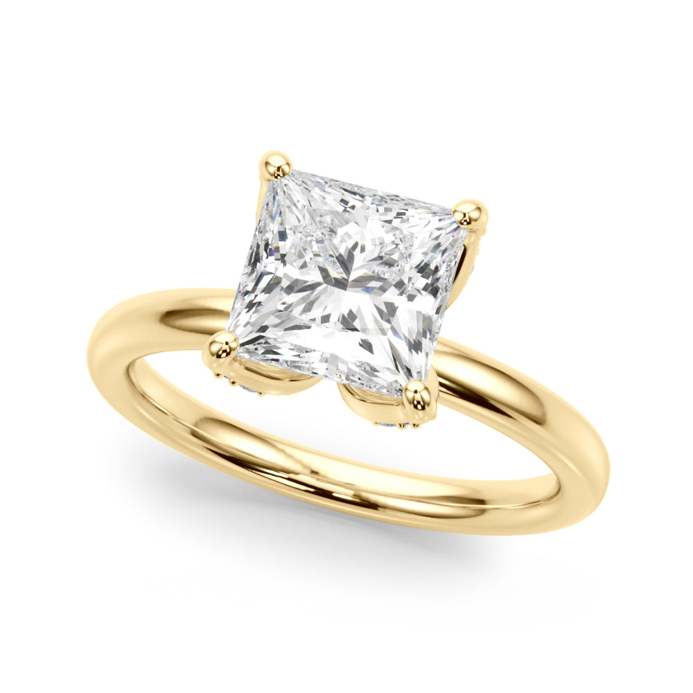 Square Diamond Engagement Ring · 1.98 ct tw