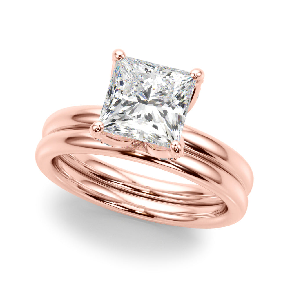 Square Diamond Engagement Ring · 1.66 ct tw