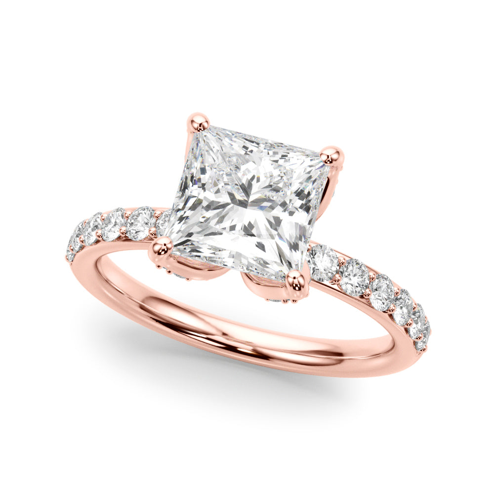 Marquise Diamond Engagement Ring · 0.08 ct tw