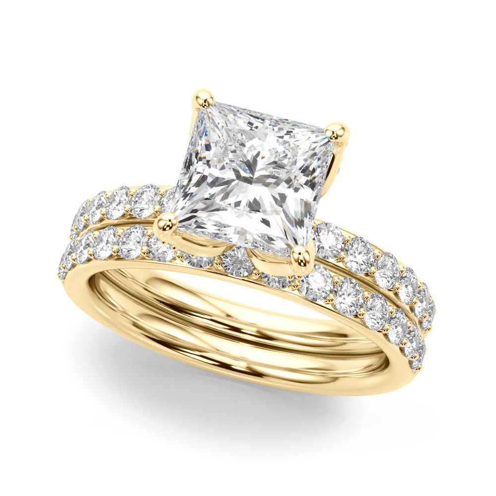 Marquise Diamond Engagement Ring · 0.08 ct tw