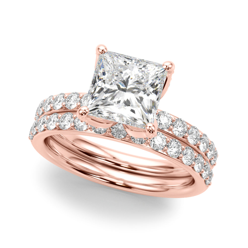 Marquise Diamond Engagement Ring · 0.08 ct tw