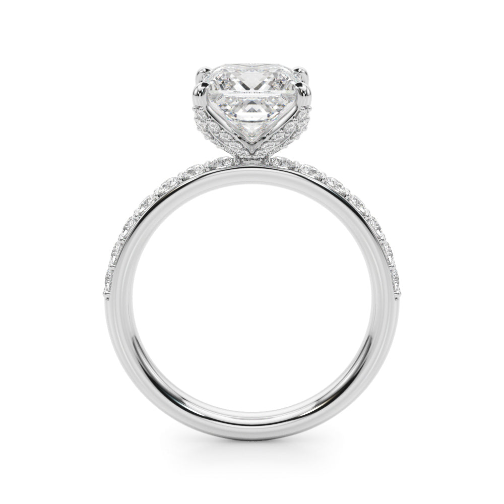 Square Diamond Engagement Ring · 2.08 ct tw