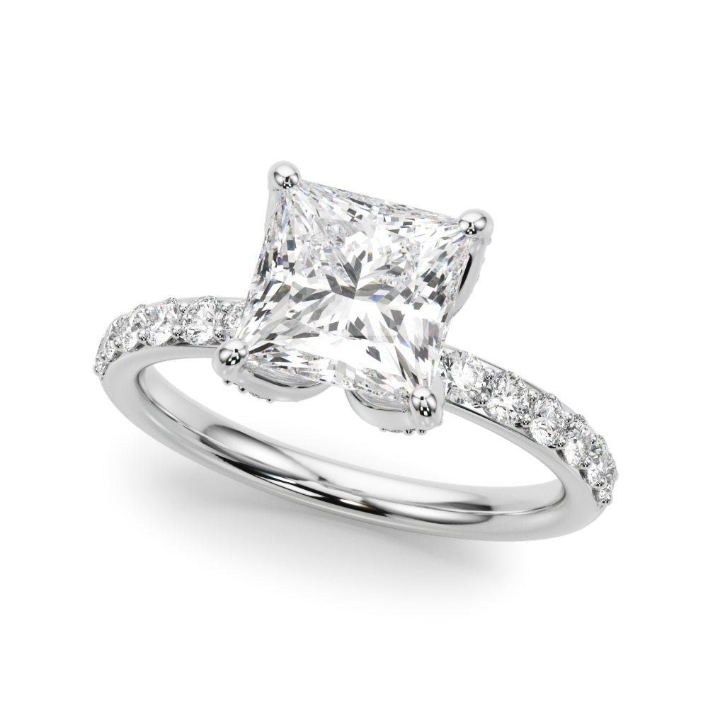 Square Diamond Engagement Ring · 2.40 ct tw