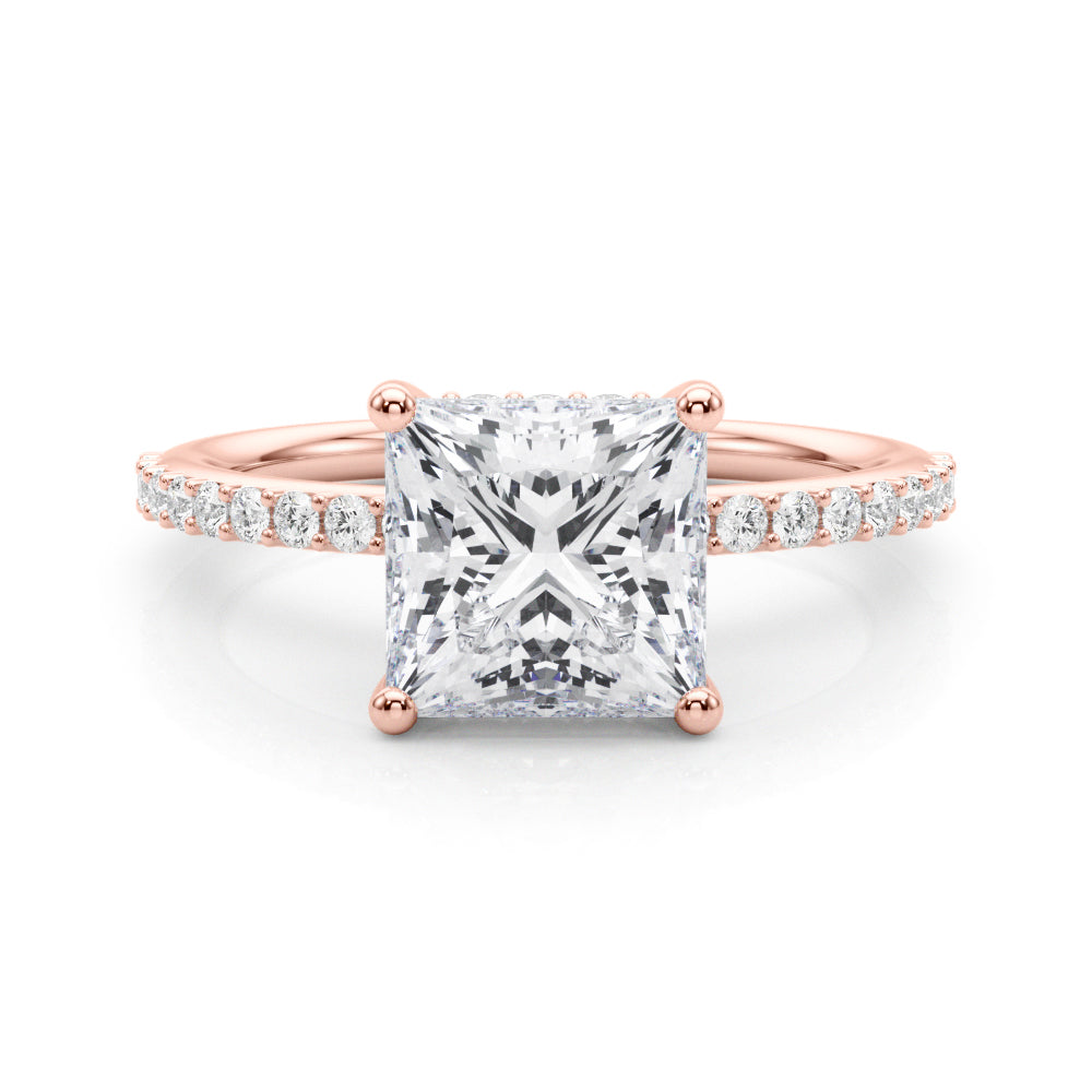 Square Diamond Engagement Ring · 2.04 ct tw