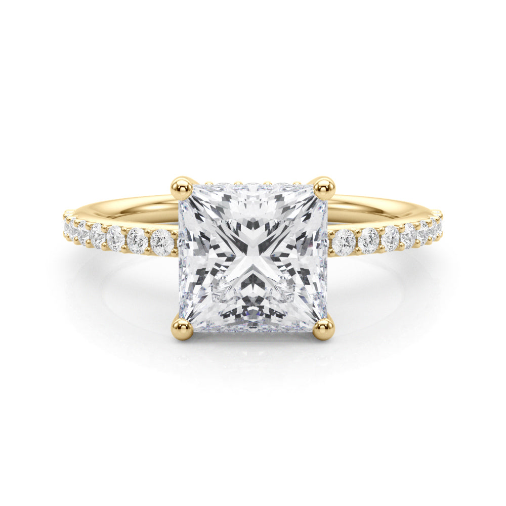 Square Diamond Engagement Ring · 2.34 ct tw