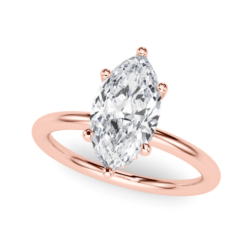 Marquise Diamond Engagement Ring · 1.08 ct tw