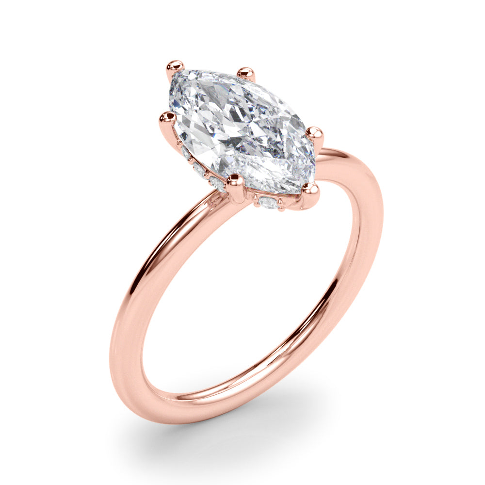 Marquise Diamond Engagement Ring · 1.08 ct tw