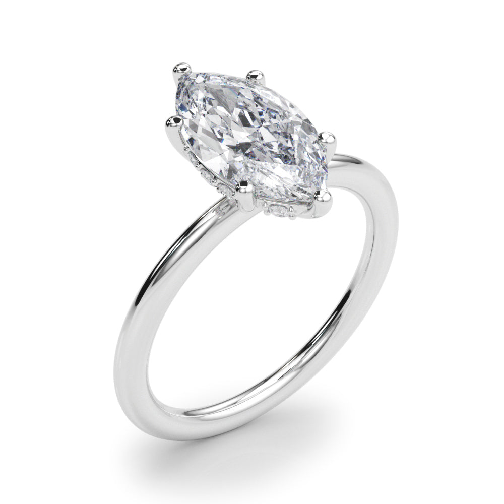 Marquise Diamond Engagement Ring · 1.08 ct tw