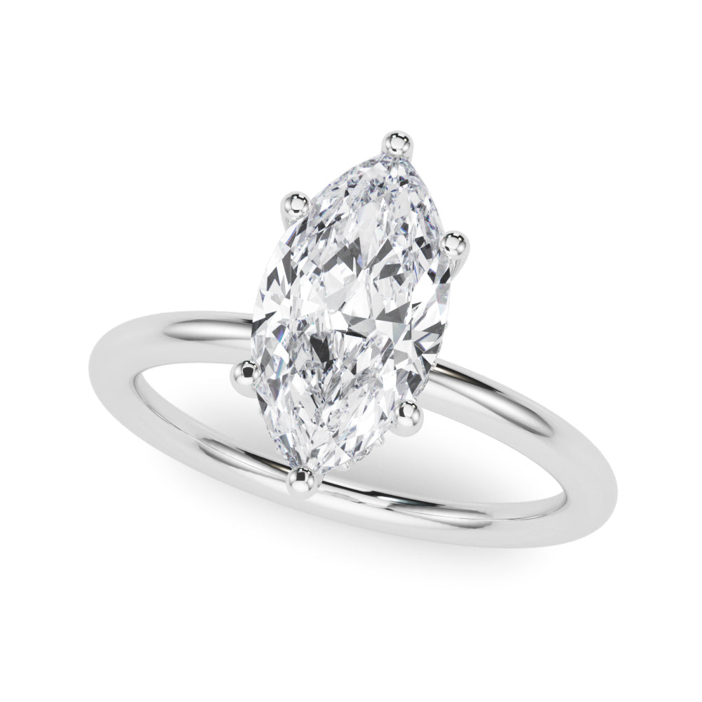 Marquise Diamond Engagement Ring · 1.08 ct tw