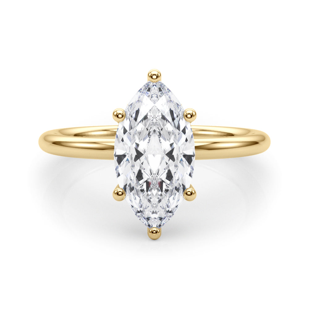 Marquise Diamond Engagement Ring · 1.08 ct tw