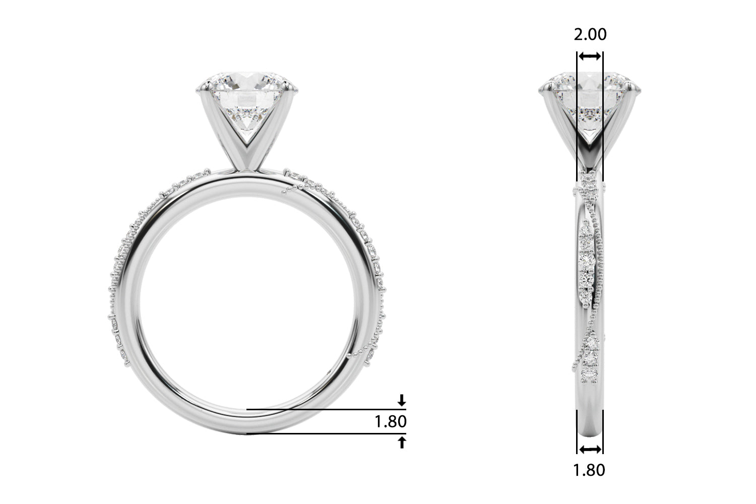 Diamond Engagement Ring · 0.15 ct tw