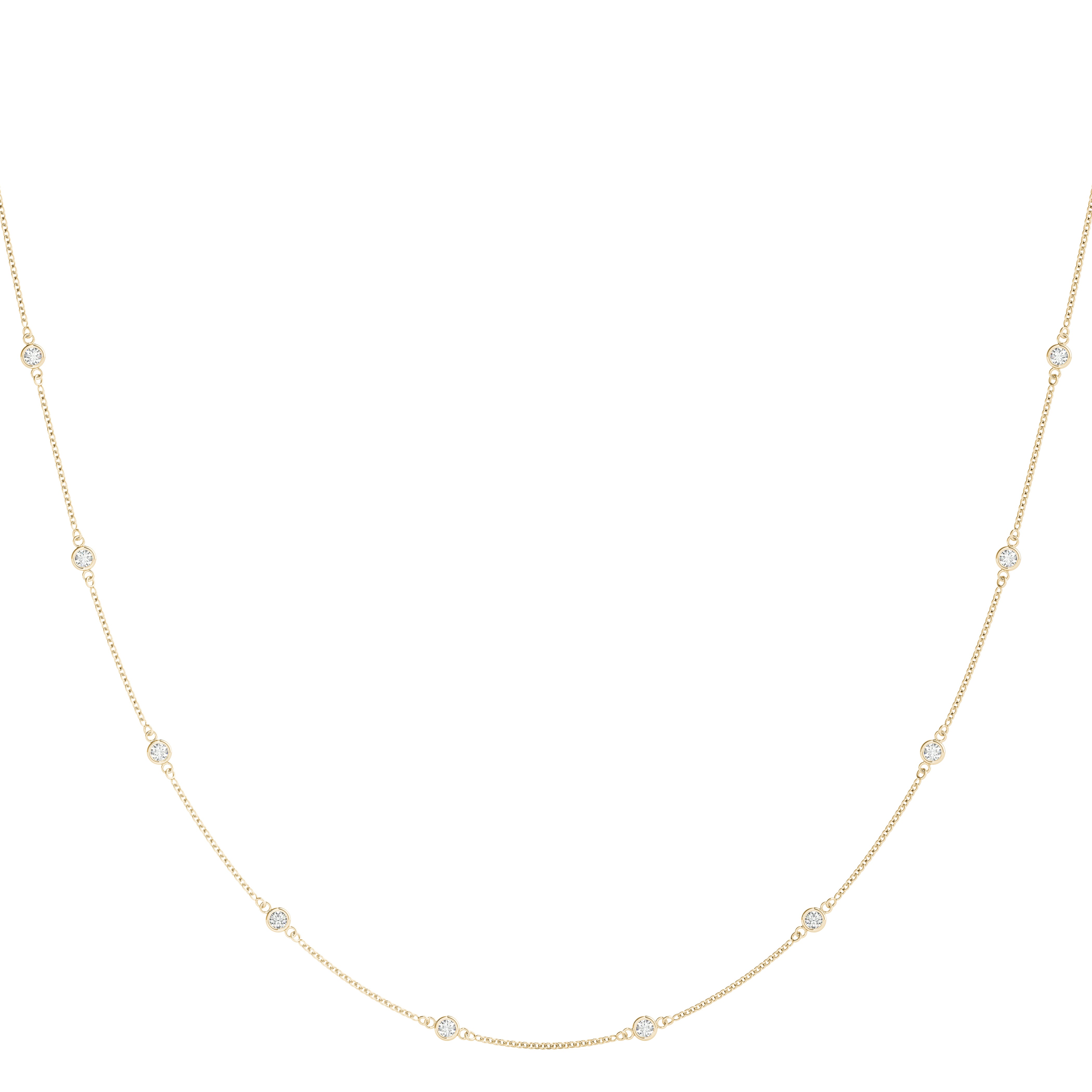 1.1mm Diamond Necklace · 1.00 ct tw