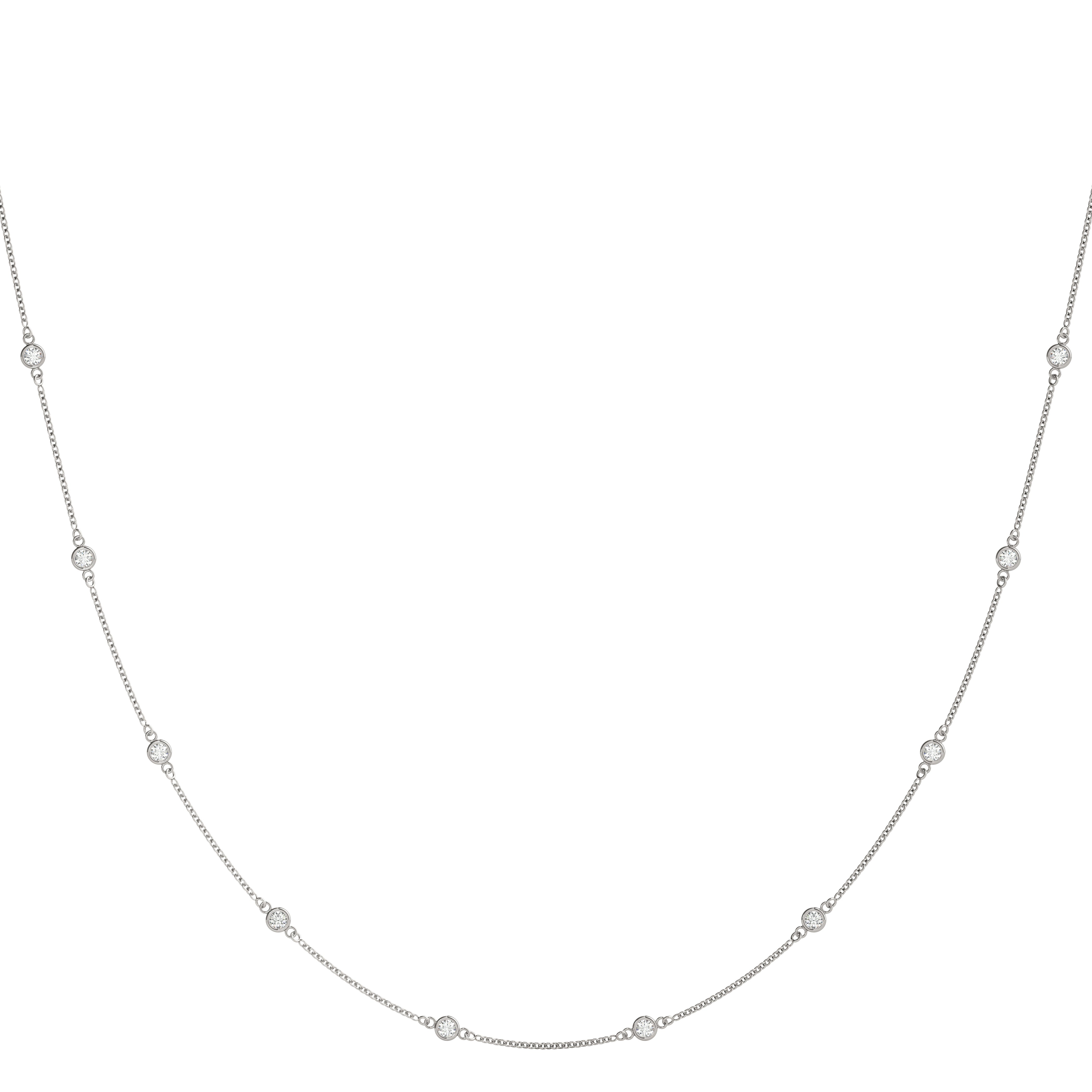 1.1mm Diamond Necklace · 1.00 ct tw