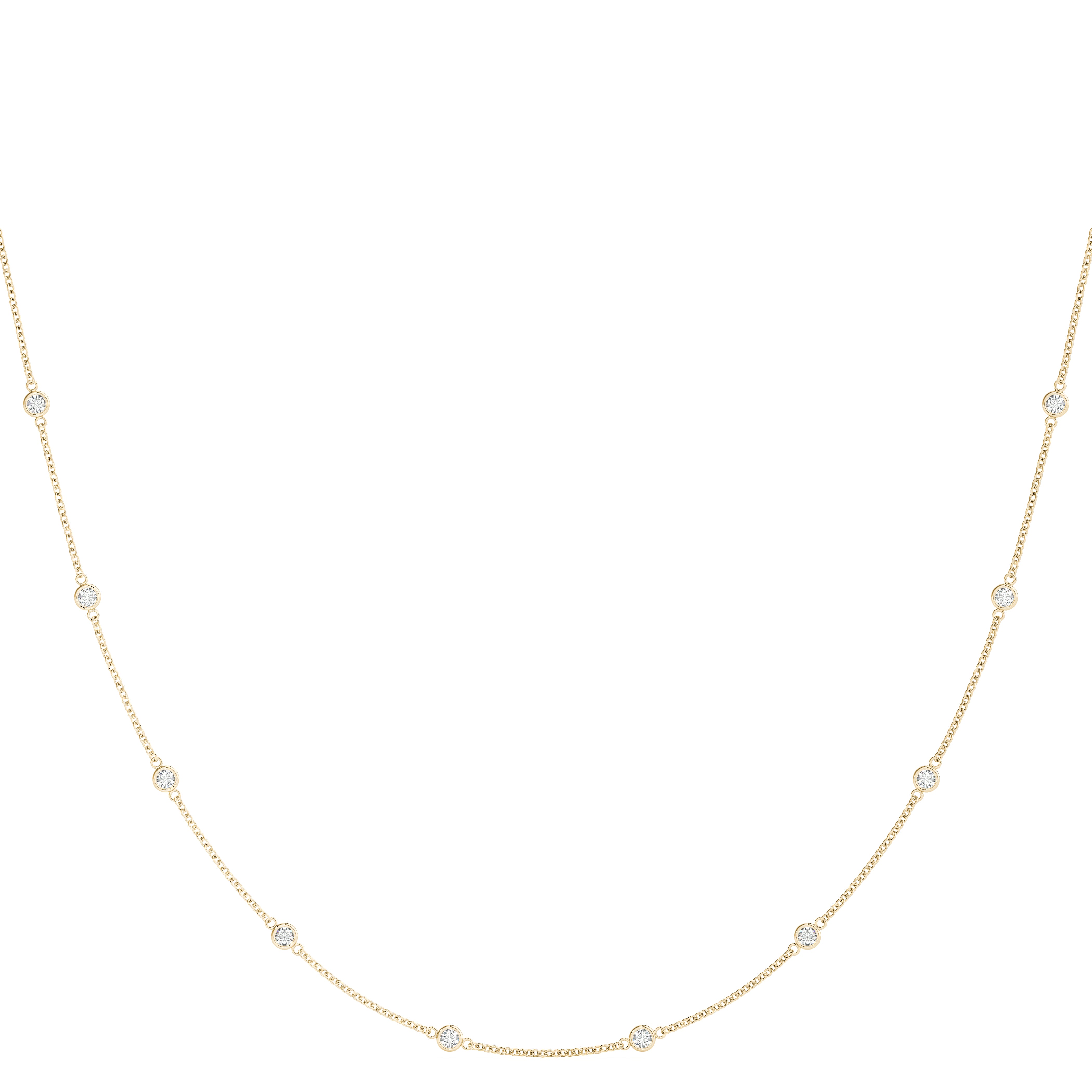 1.4mm Diamond Necklace · 1.00 ct tw
