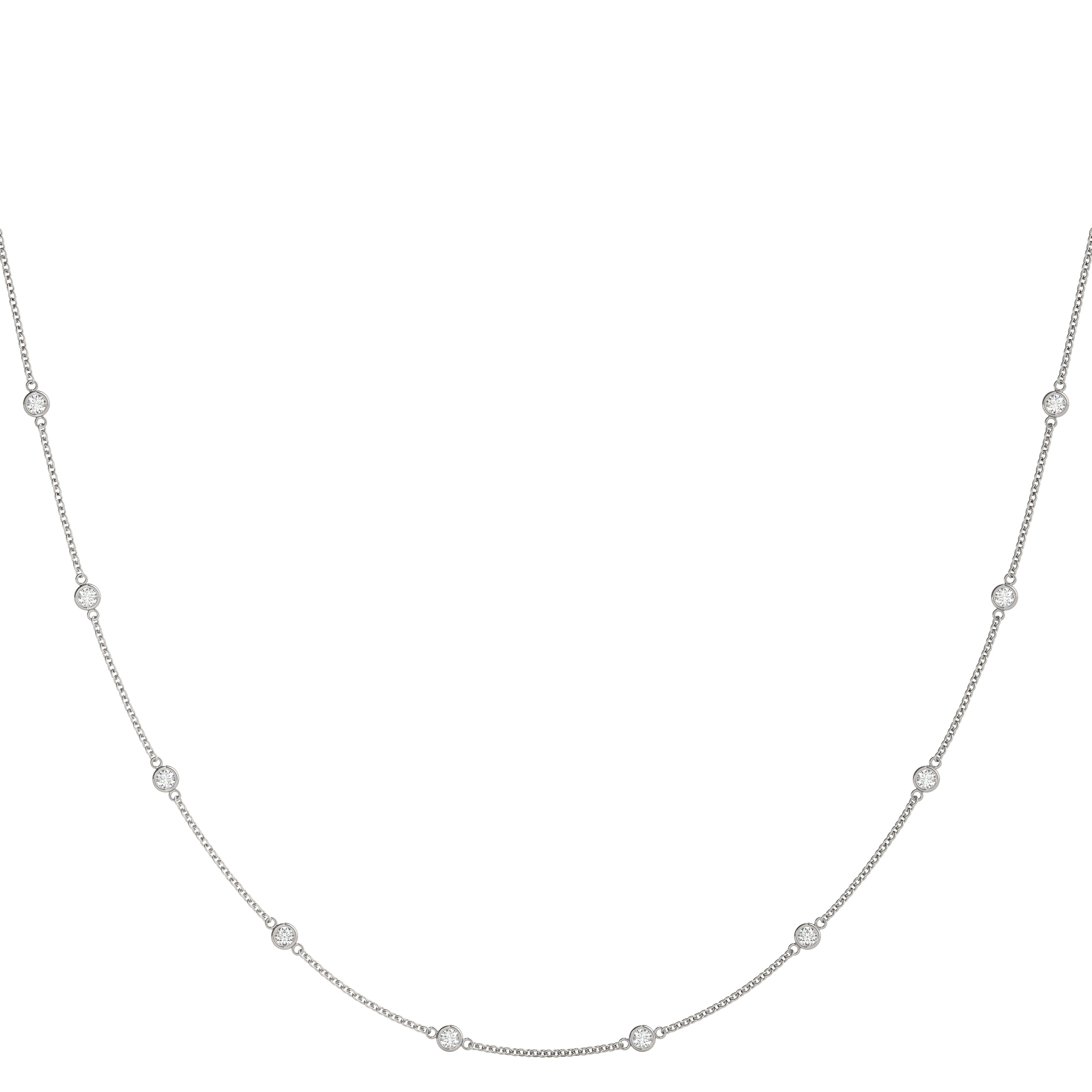 1.4mm Diamond Necklace · 1.00 ct tw