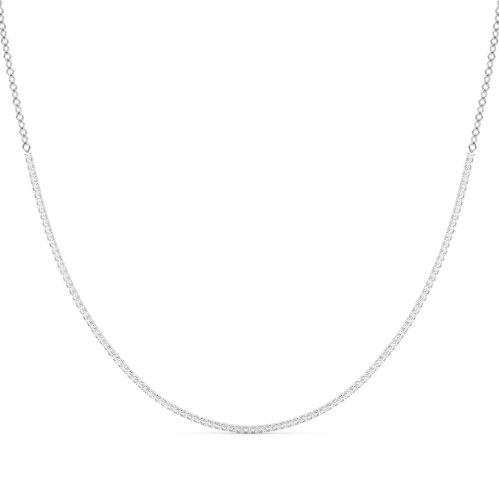 16 Inch 4 Prong Diamond Necklace · 3.67 ct tw