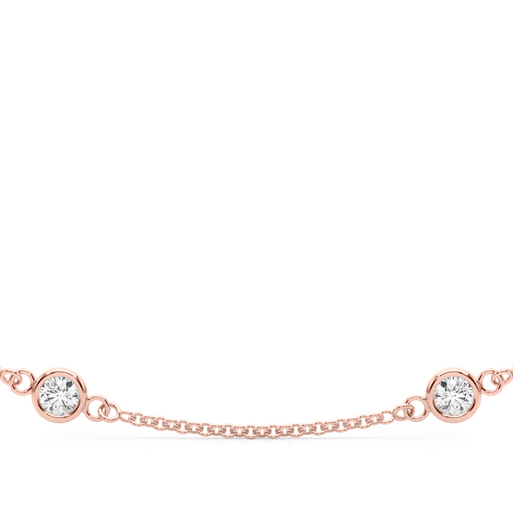 18 10 Station Diamond Necklace · 1.50 ct tw