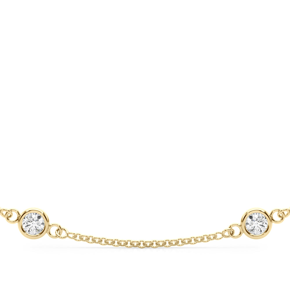 18 10 Station Diamond Necklace · 1.50 ct tw