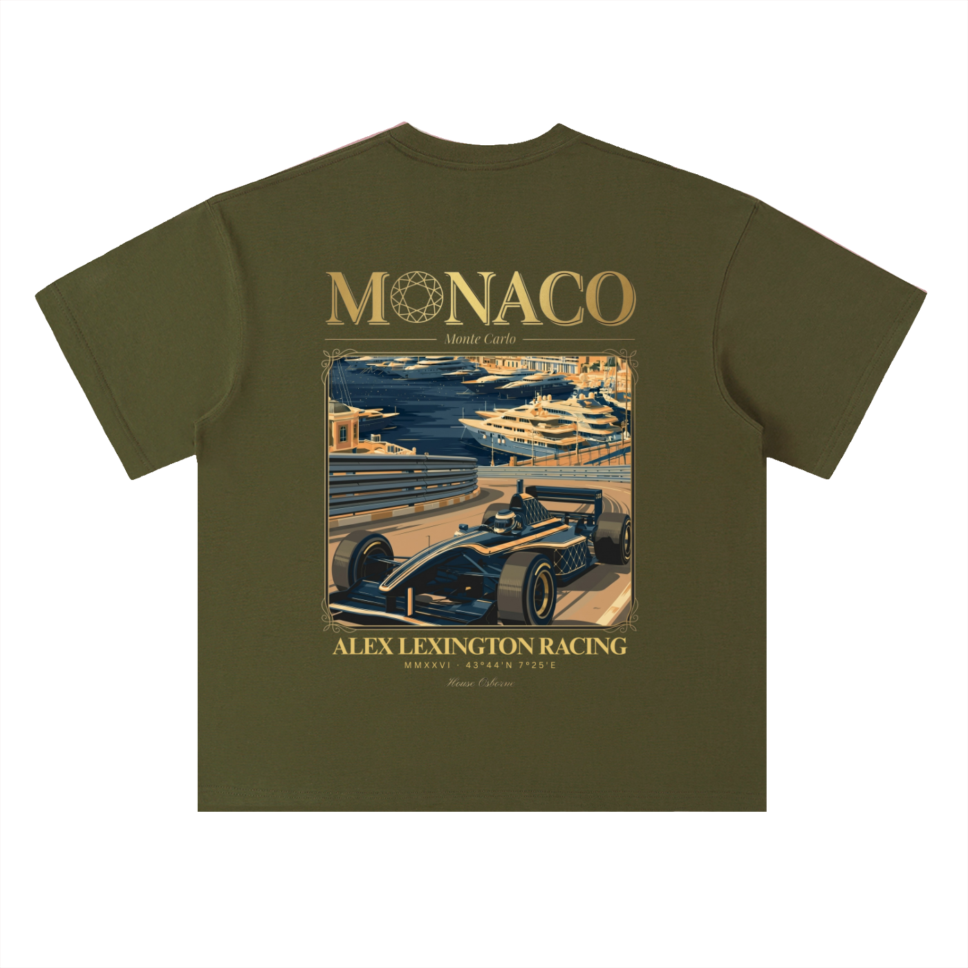 Heavyweight Drop Shoulder Cotton T-Shirt