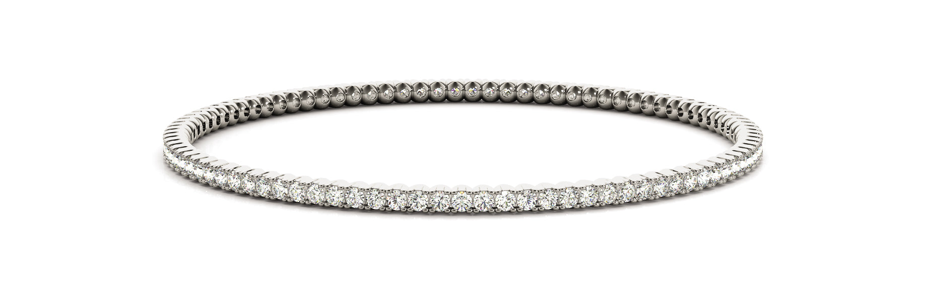 Bangle Multi Row Diamond Bracelet · 2.79 ct tw