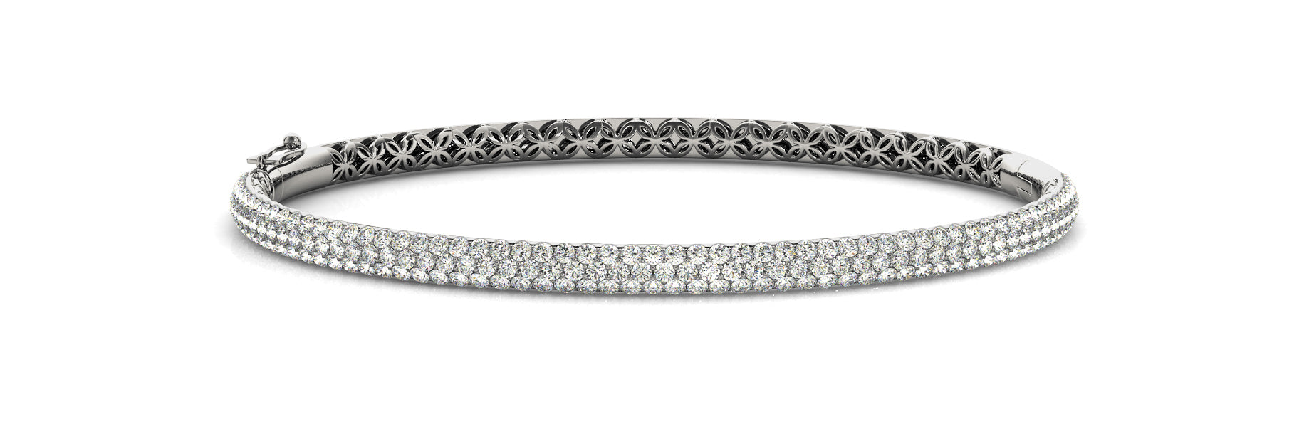 Bangle Multi Row Diamond Bracelet · 2.62 ct tw