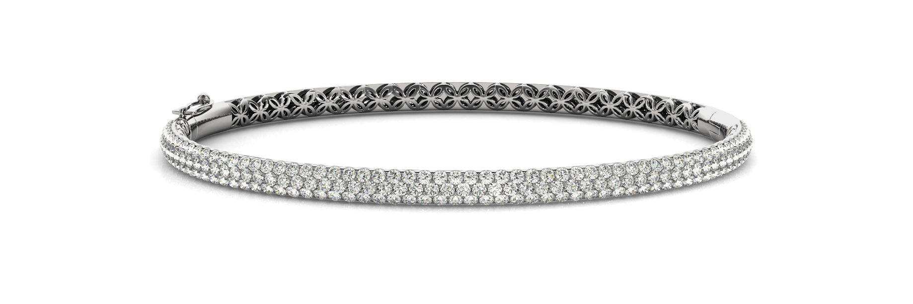 Bangle Multi Row Diamond Bracelet · 2.62 ct tw