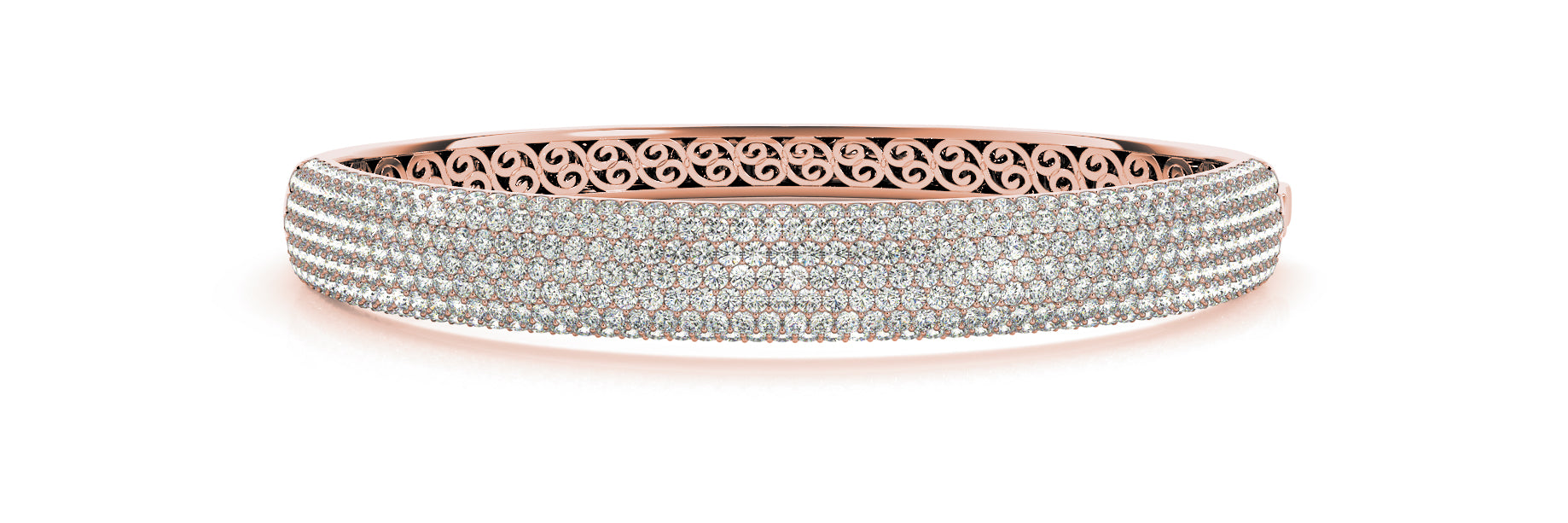 Bangle Multi Row Diamond Bracelet · 6.69 ct tw