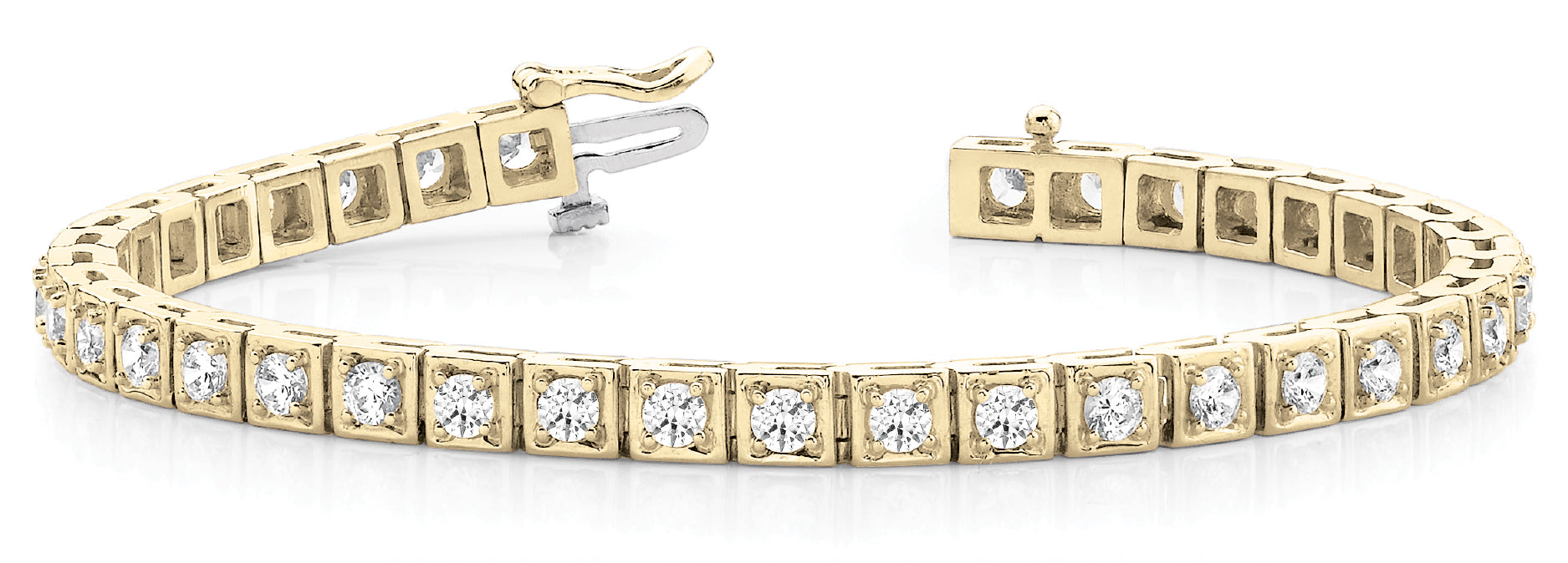 In-Line Illusion Diamond Bracelet · 2.46 ct tw