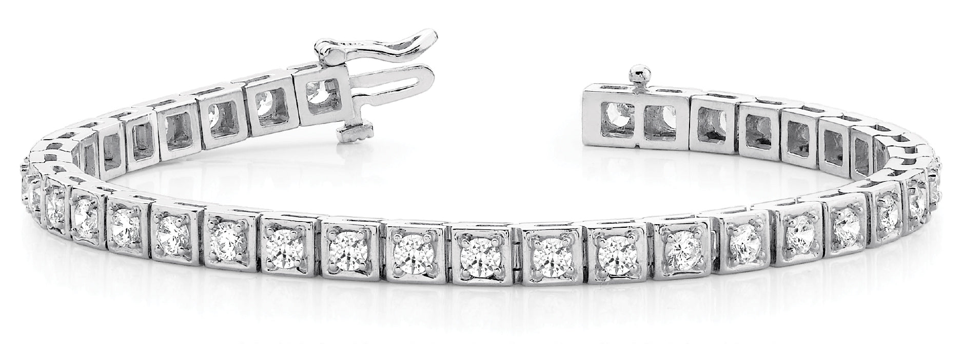 In-Line Illusion Diamond Bracelet · 2.46 ct tw