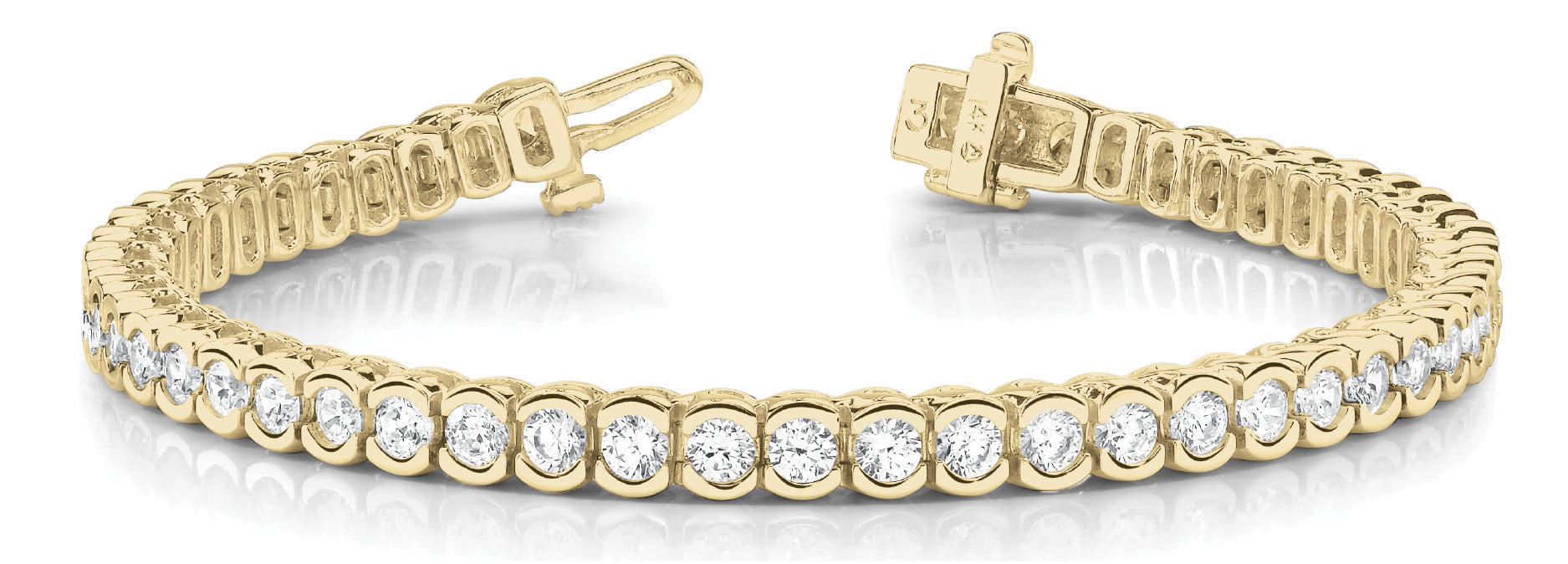 In-Line Add A Stone Diamond Bracelet · 10.50 ct tw