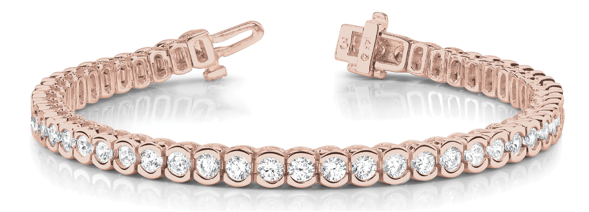 In-Line Add A Stone Diamond Bracelet · 7.92 ct tw